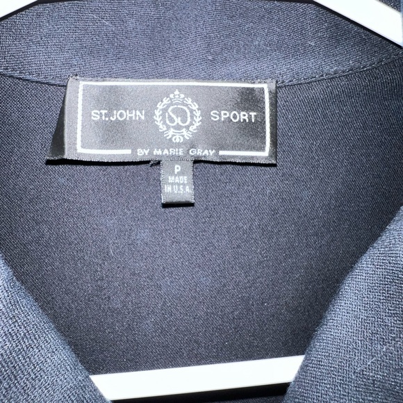 St John Sport Vintage Blazer Size P - Picture 2 of 6